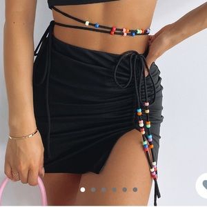 Whitefox black skirt All time high